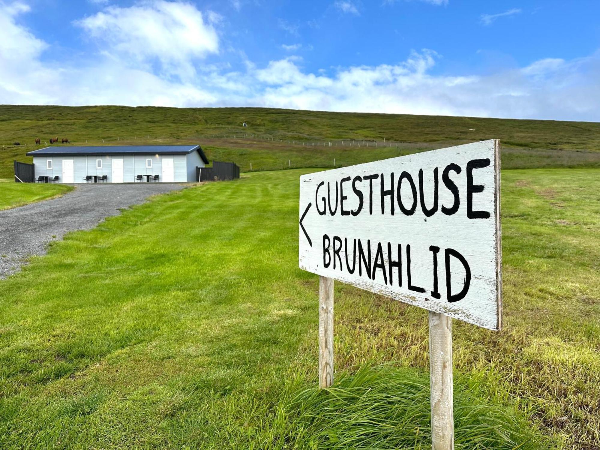 Guesthouse Brúnahlíð Athaldalur Exteriér fotografie